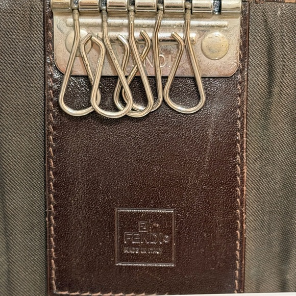 Fendi Black and Brown Wallet & Key Holder - Picture 13 of 14